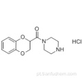 1- (2,3-di-hidro-1,4-benzodioxina-2-ilcarbonil) - cloridrato de piperazina CAS 70918-74-0